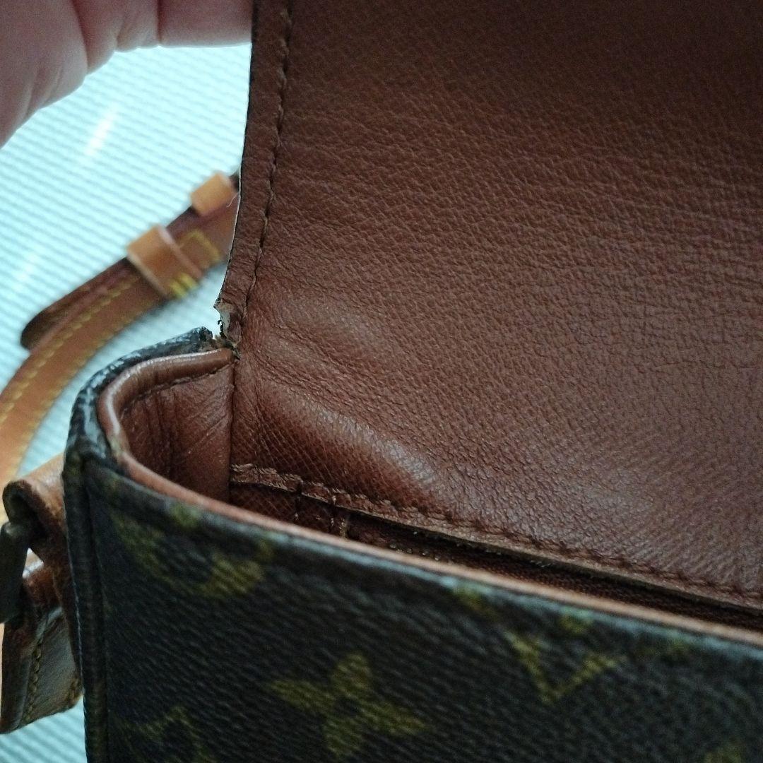 訳あり　ルイヴィトン モノグラム ショルダーバッグ　シャンティ　ヴィンテージ