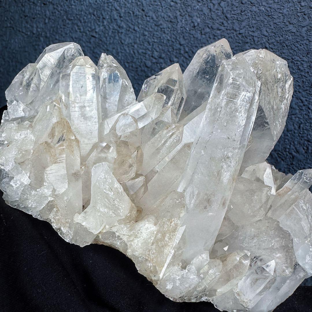 希少❗️高透明度❗虹入り☆超綺麗♡超強いパワー ヒマラヤ水晶 クラスターA1482