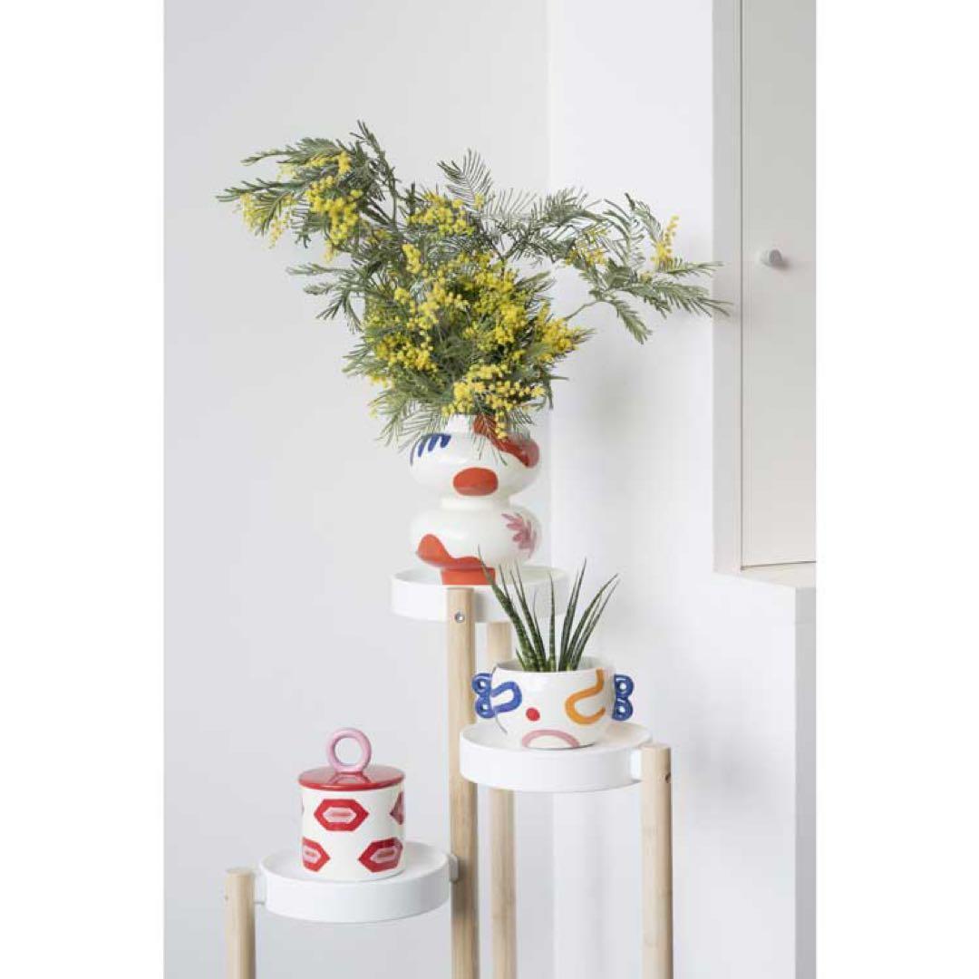 【週末限定化学】美品 QUERICO ケリコ 花瓶 フラワーベース