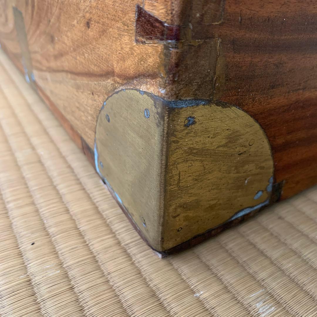 アンティーク! 楠の木トランク