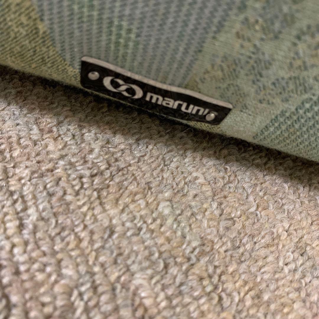 高級マルニ木工ヴィンテージ昭和レトロ平成レトロカモフラージュ柄 2人掛けソファ