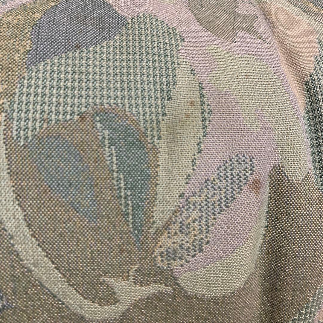 高級マルニ木工ヴィンテージ昭和レトロ平成レトロカモフラージュ柄 2人掛けソファ