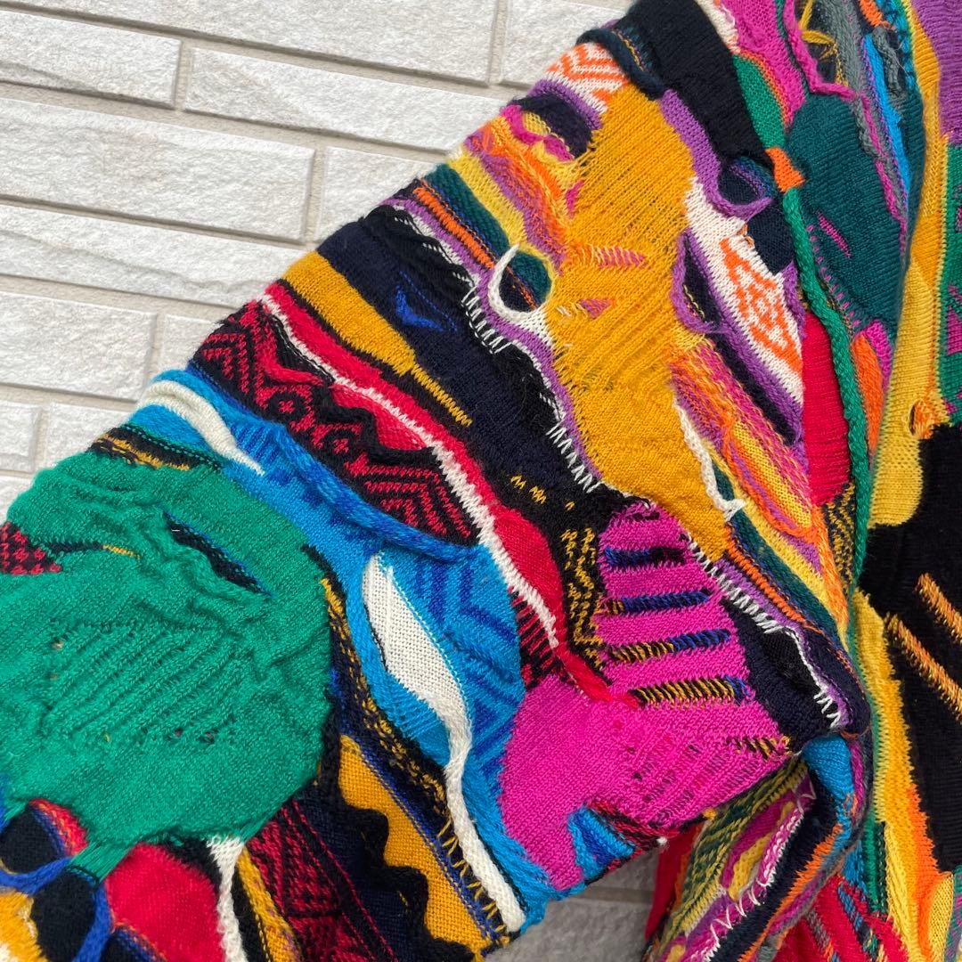 COOGI　セーター　L　3D　ウール100　オーストラリア製