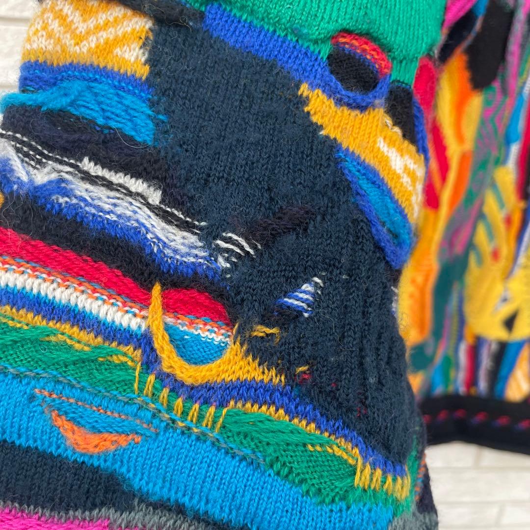 COOGI　セーター　L　3D　ウール100　オーストラリア製