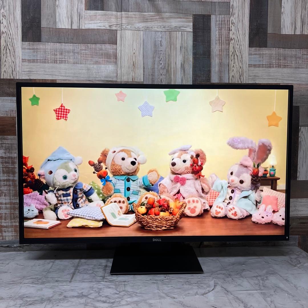 即日受渡❣️全国送料込DELL 4Kマルチ43型モニター P4317Q スピーカー