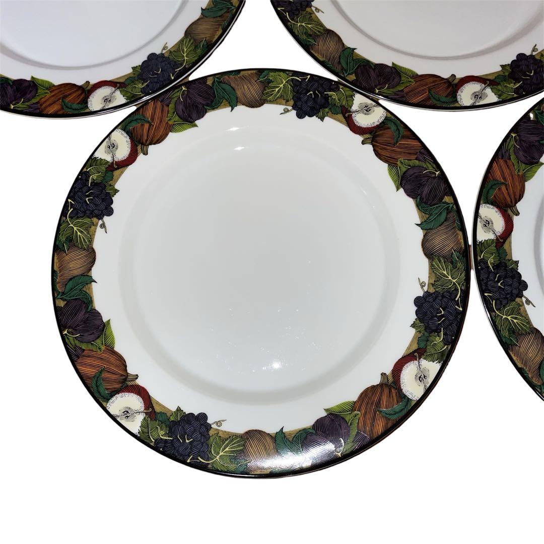 【未使用品級】 DANSK コルヌコピア ディナープレート 約23㎝ 5枚セット