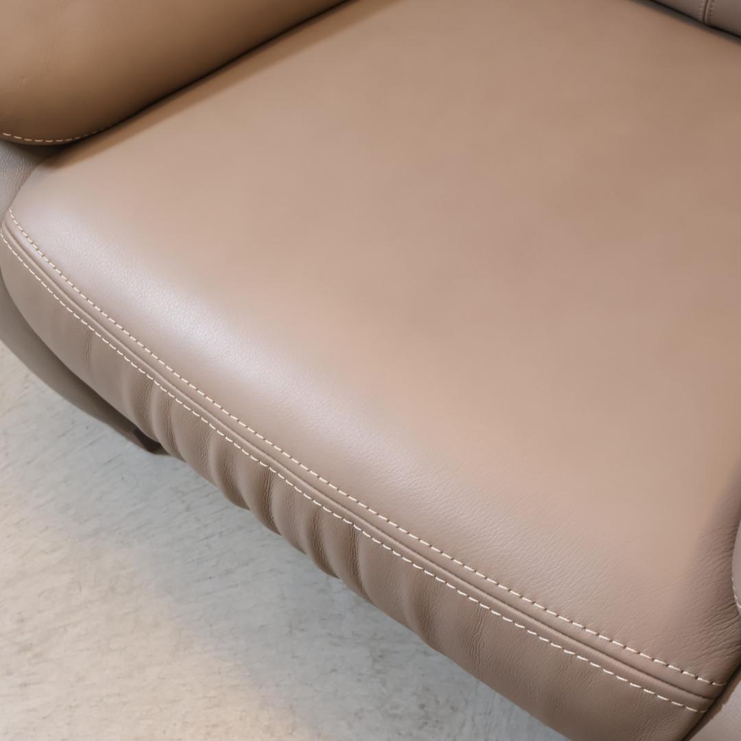 karimoku カリモク家具 ZW73 本革 1人掛けソファ レザー シングル