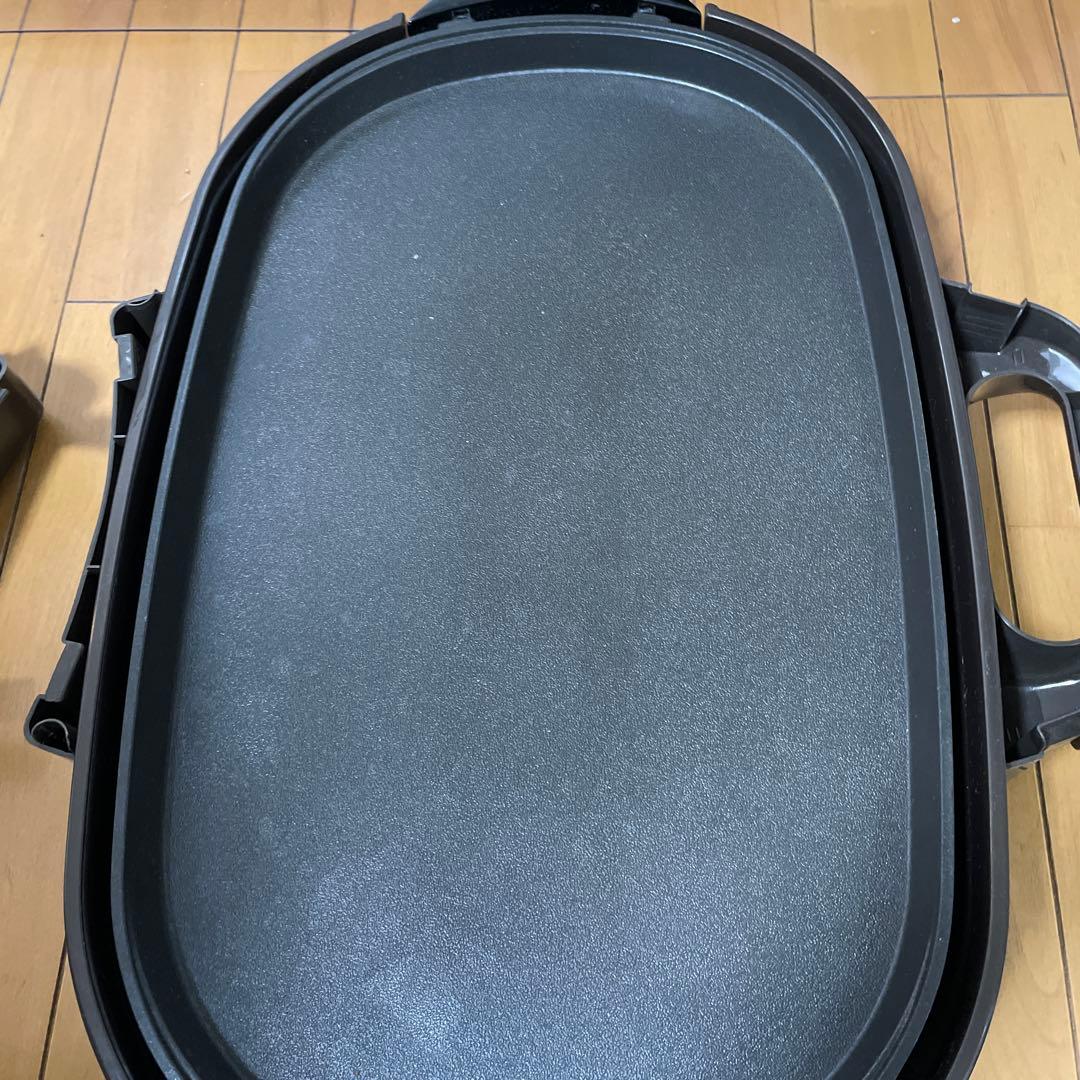 ワイドホットプレート　SANYO　たこ焼き・焼肉・平面・蒸し　HPS-SW4E2