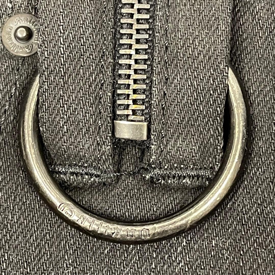 john gallianoジョン・ガリアーノ★黒デニム