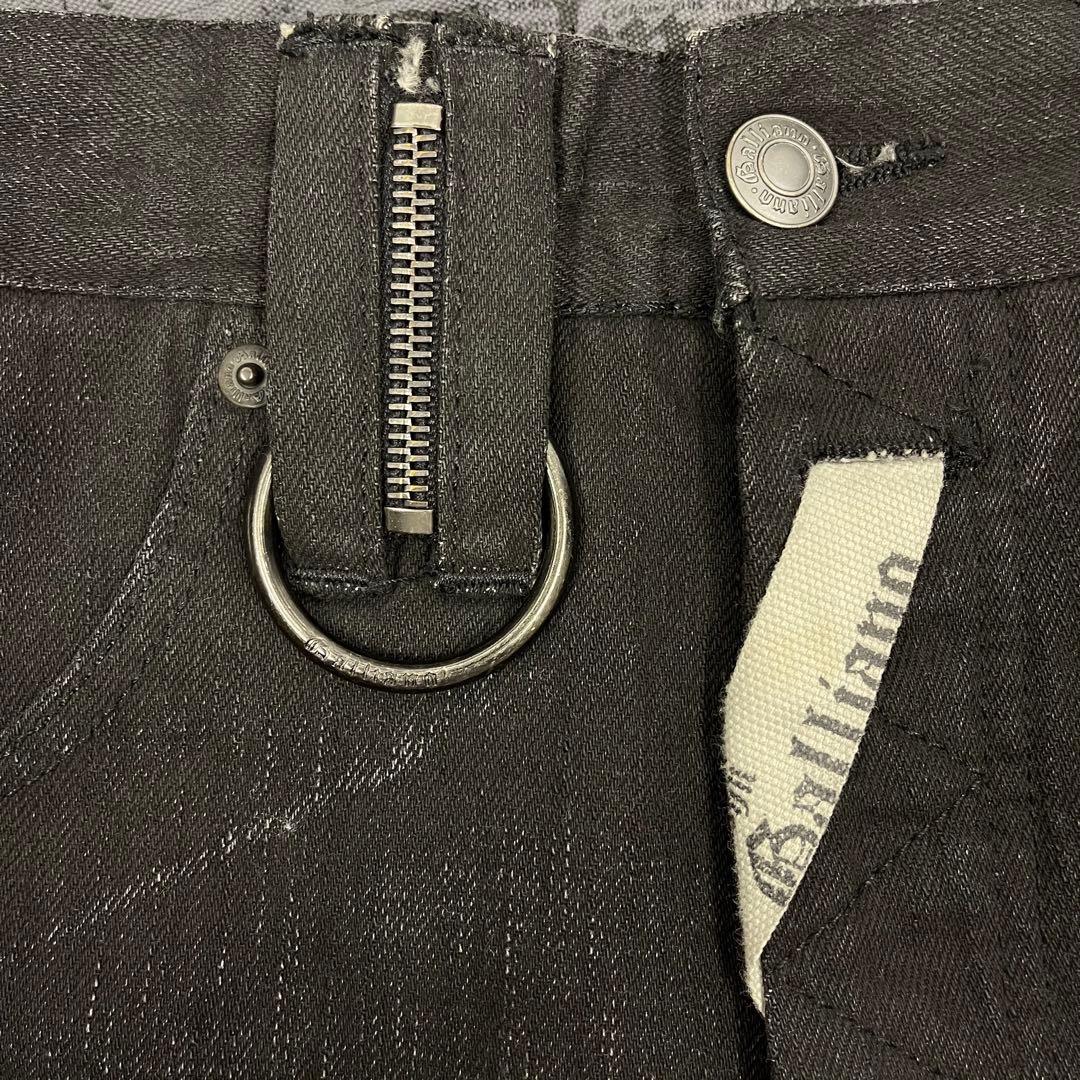 john gallianoジョン・ガリアーノ★黒デニム