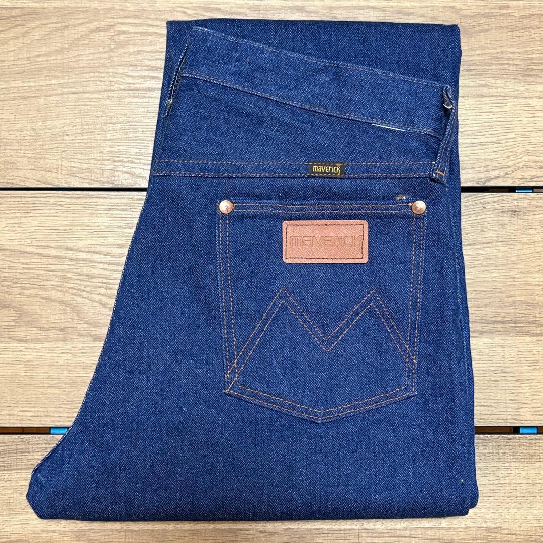 マーベリック 70s USA製 44MWZ デニムパンツ 濃紺 ジーンズ 希少