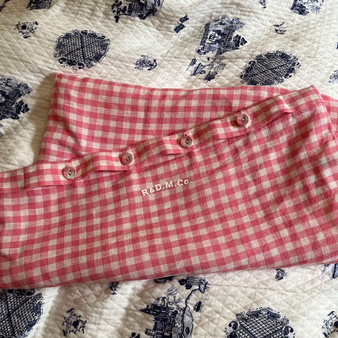 オールドマンズテーラー☆今期購入ギンガムチェッククッションカバー