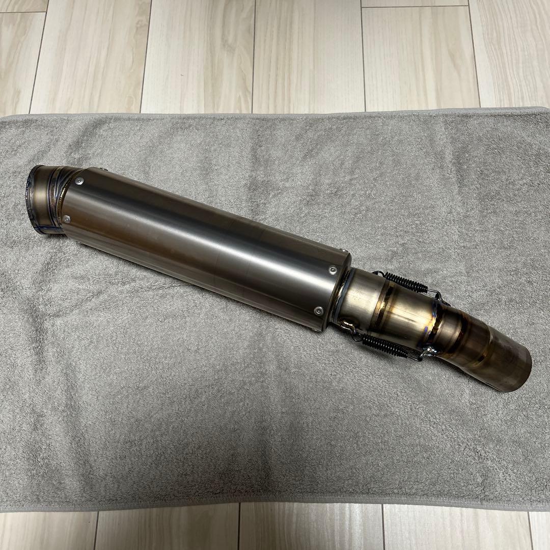 z900rs スリップオンマフラー　アサヒナレーシング