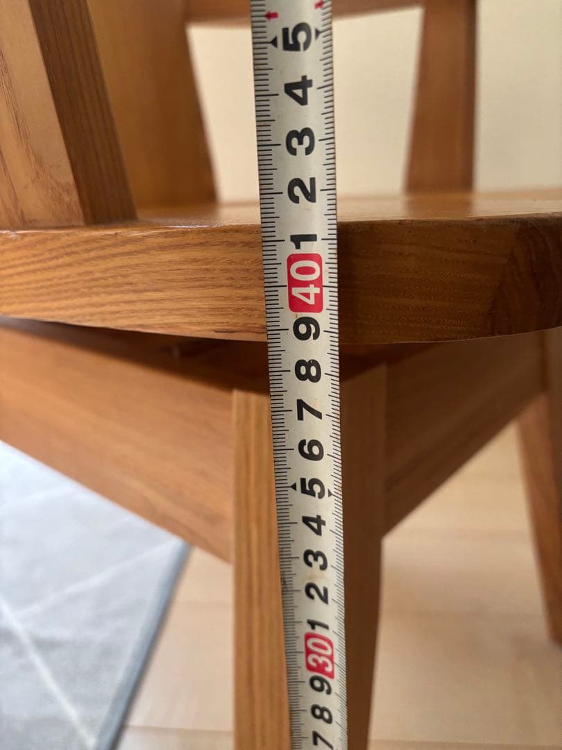 木製ダイニングチェア 3脚セット 回転 ベージュ 値下げ セール