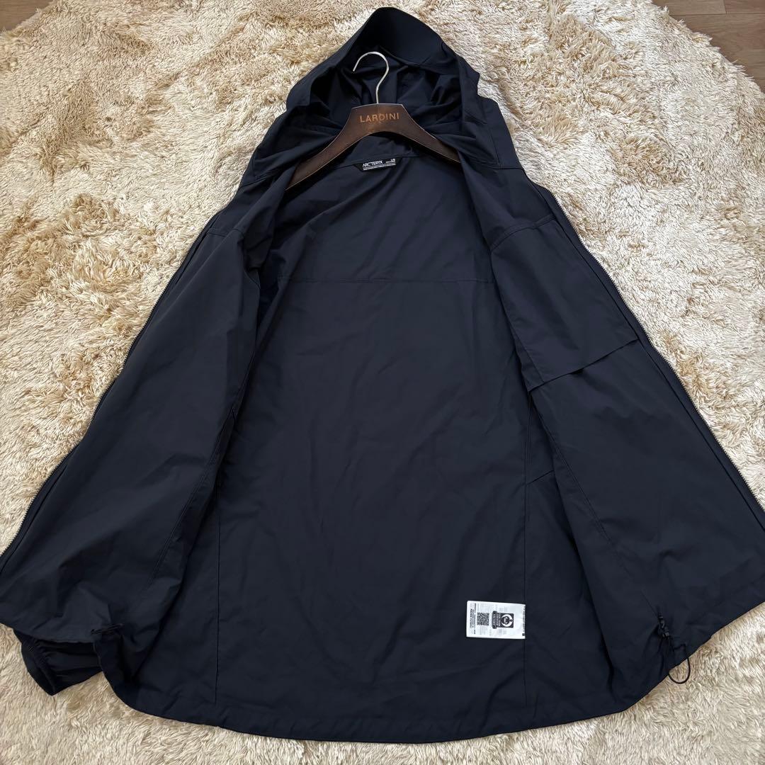 【美品】ARC'TERYX スコーミッシュフーディ L ダークネイビー