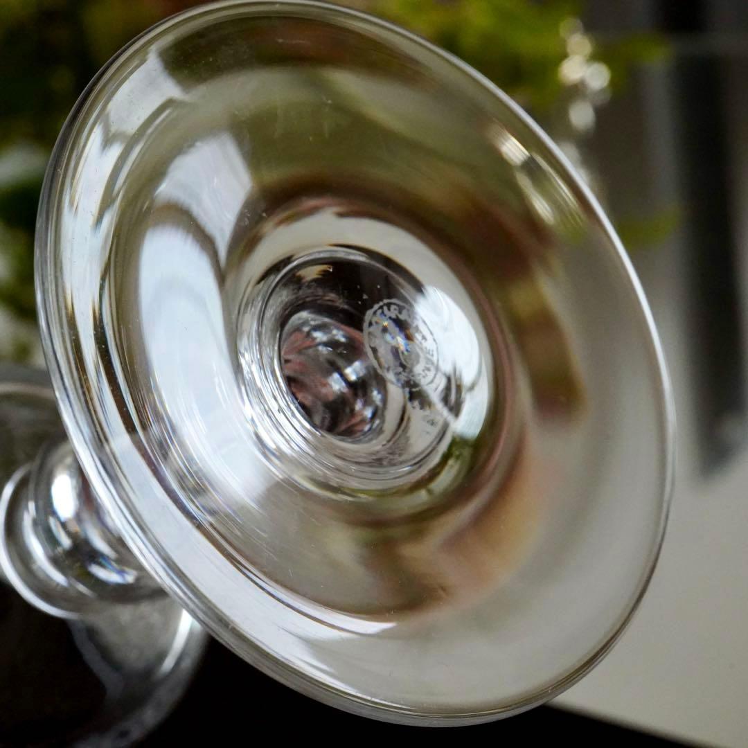 極希少★美品★オールドバカラ★フラワー エッチング★ワイングラス★1脚 B★レア