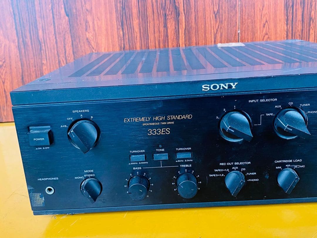 SONY 333ES アンプ