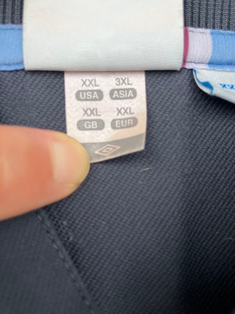 【希少】UMBRO×マンチェスターシティ/ピステ/ドリルトップ/3XL