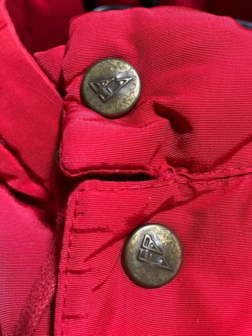 70s エディーバウアー ダウンジャケット　カラコラム　赤