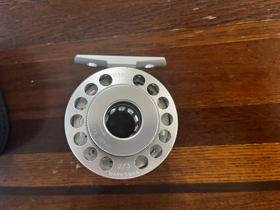 HARDY MARKSMAN 2/3 フライリール ケース付き