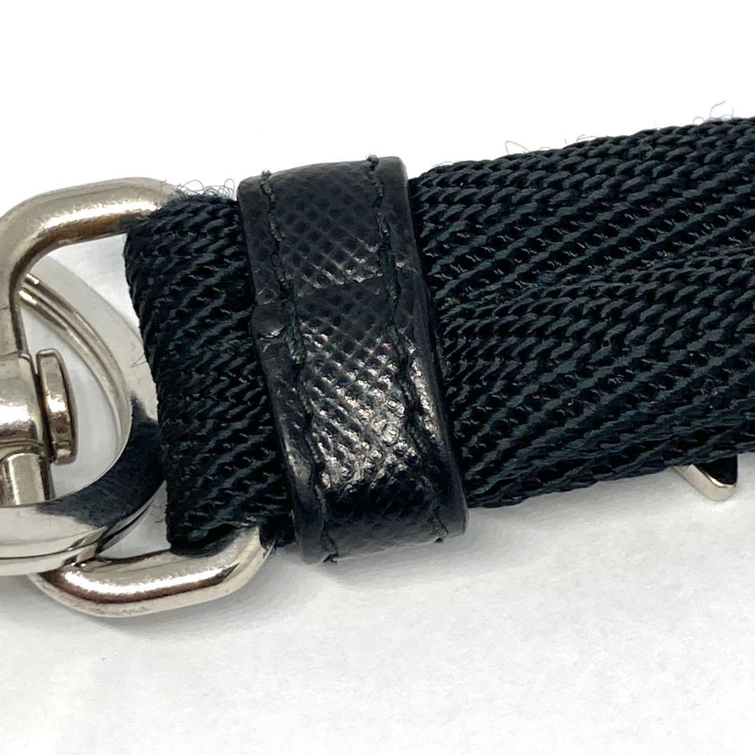 PRADA キーリング 2PT011 ブラック