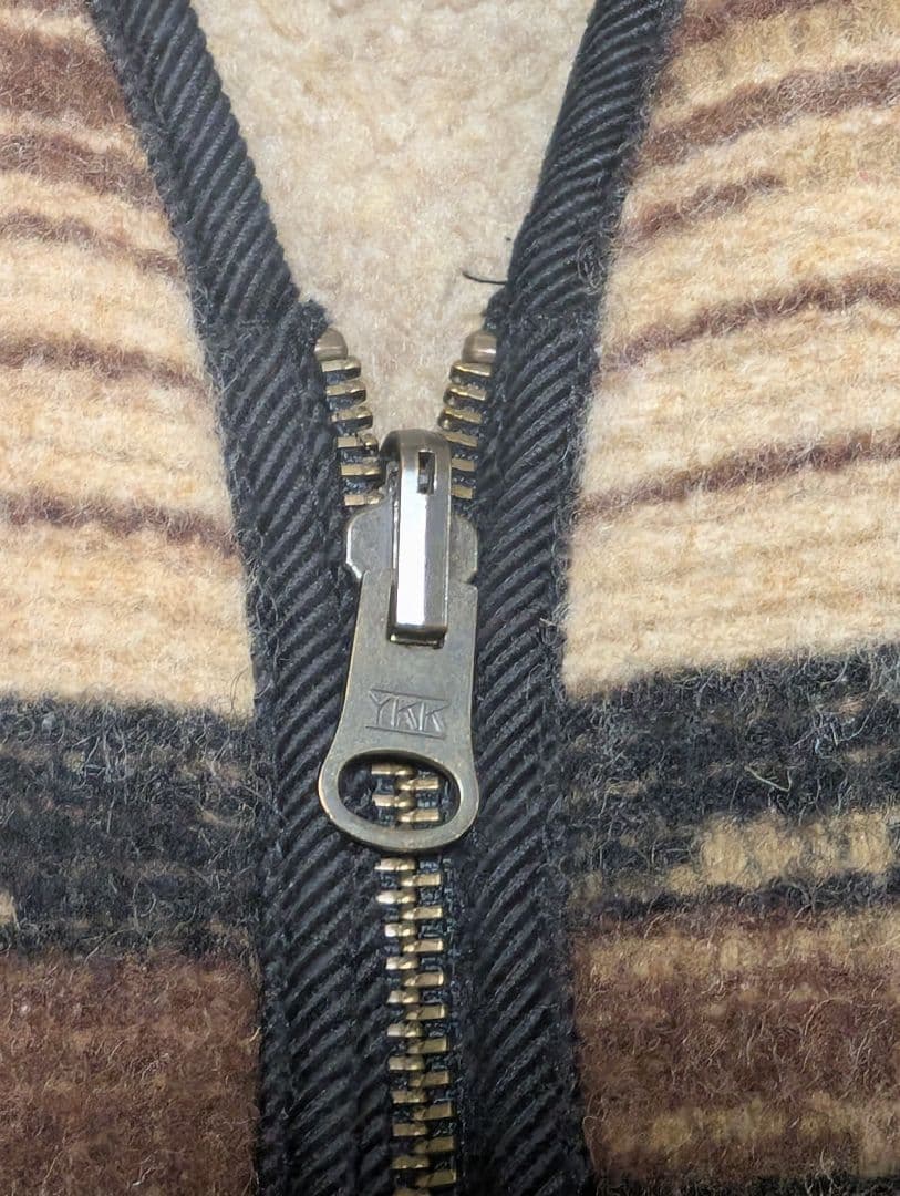 WOOLRICH ボア ベスト ネイティブ柄 マルチカラー ウールリッチ L