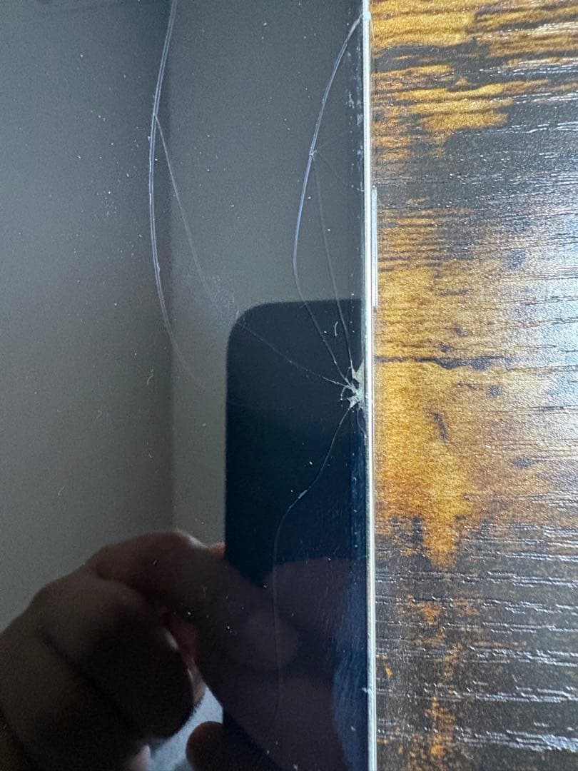 Apple iPhone 12 Pro シルバー 画面ひびあり