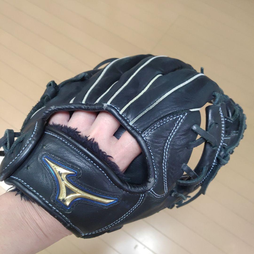 美品 ミズノ グローブ セレクト9 軟式少年野球 子ども 小学生 右きき用