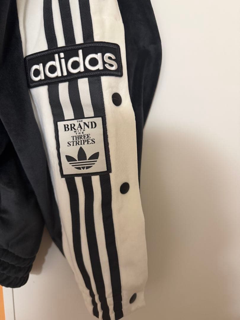 アディダス　アディブレイク ベロア トラックトップジャケット