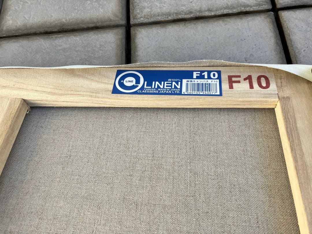 肉筆絵画　スコティッシュフォルド　ブルー