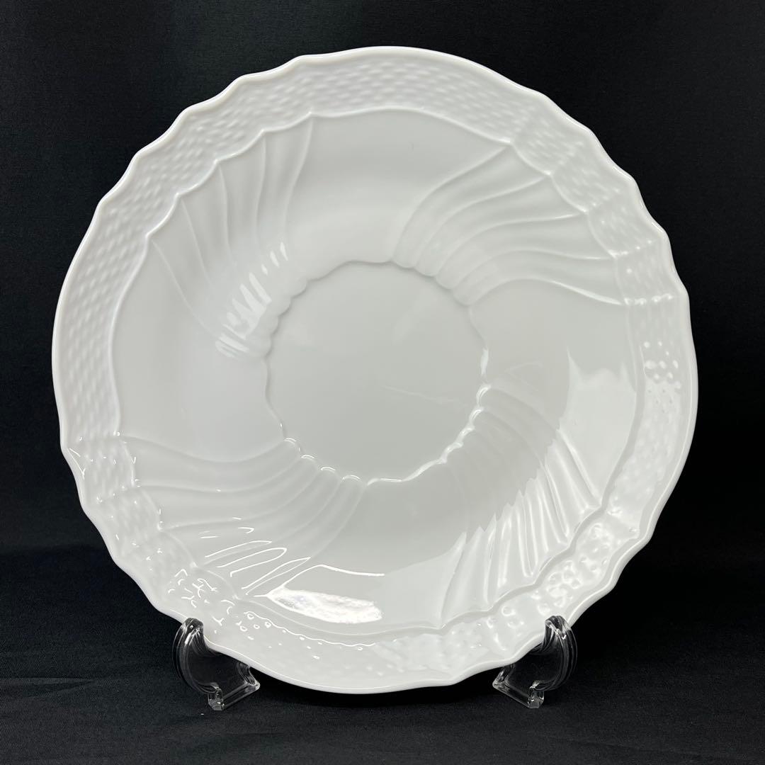 リチャードジノリ　ベッキオホワイト　スープカップ＆ソーサー　ペア