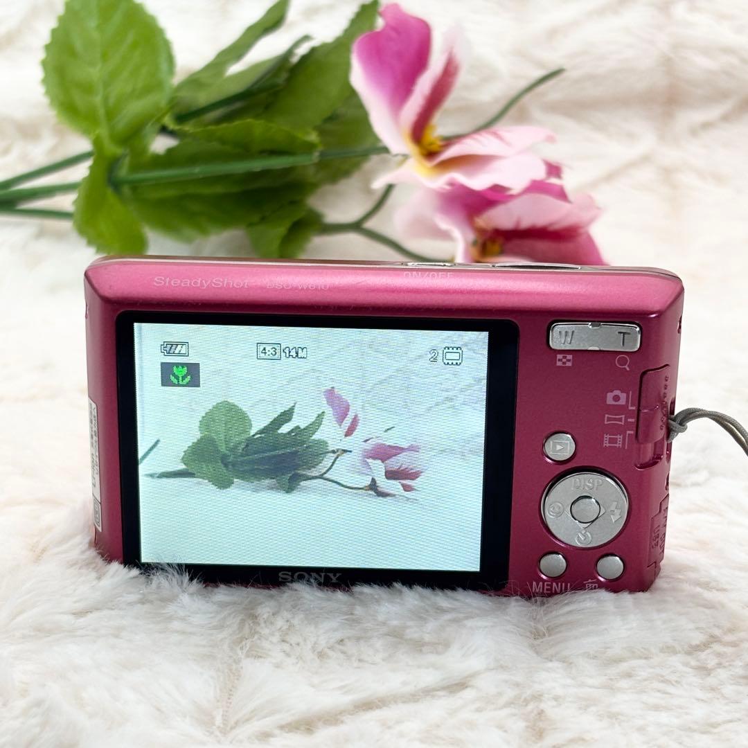 動作良好✨ 実写美⭕️ Sony Cybe-Shot DSC-W610 ピンク