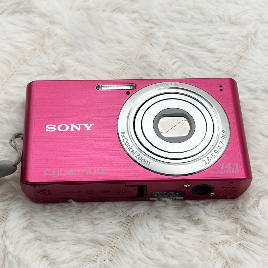 動作良好✨ 実写美⭕️ Sony Cybe-Shot DSC-W610 ピンク