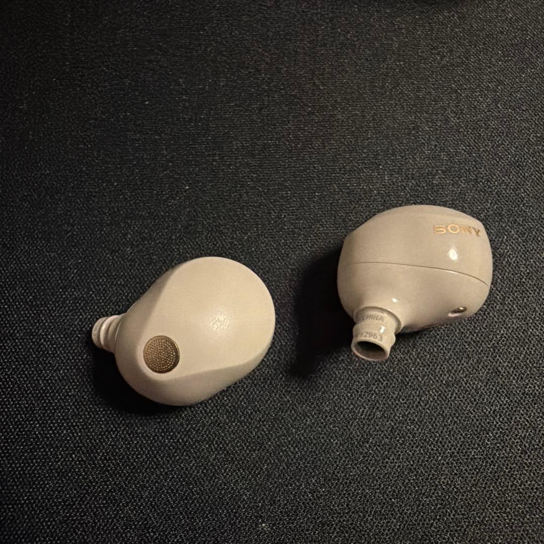 SONY WF-1000XM5 ワイヤレスイヤホン(本体のみ、イヤーピース無し)