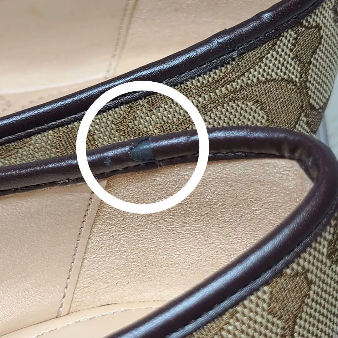 【COACH】シグネチャー　フラットパンプス　バレエシューズ