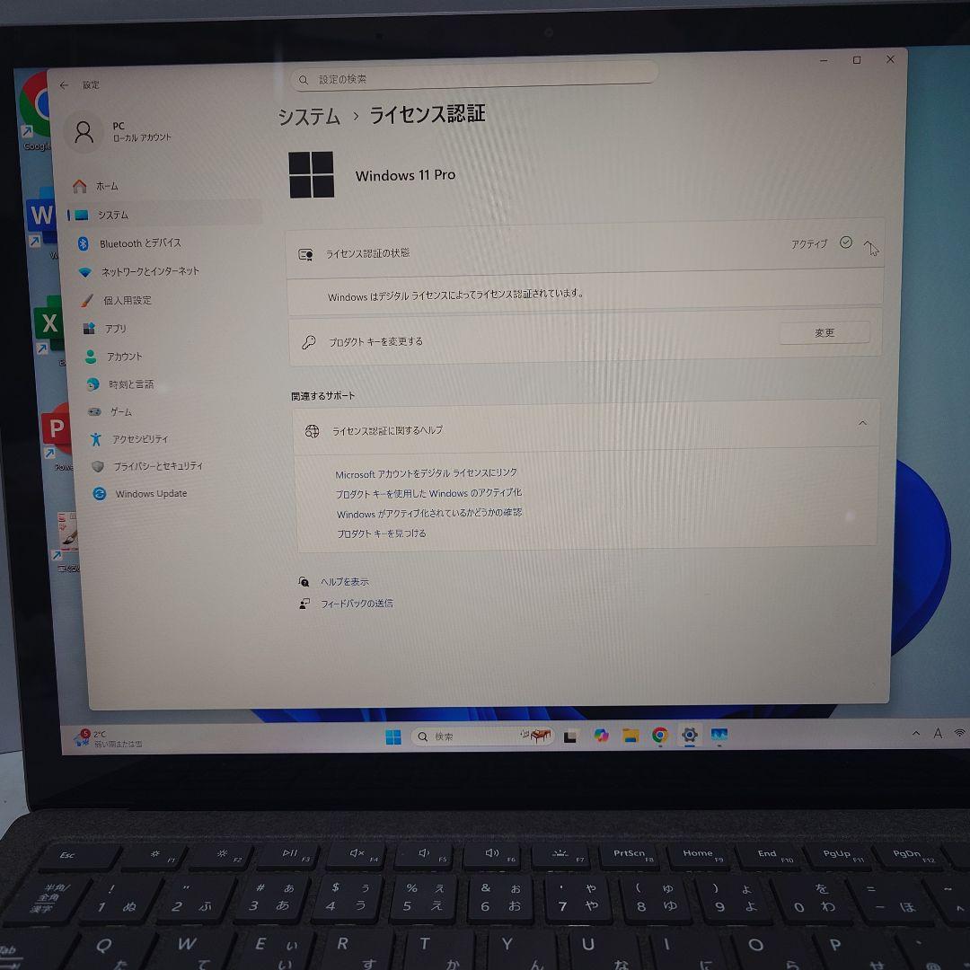 ✨️低使用品✨️ Surface Laptop Win11Pro Office付