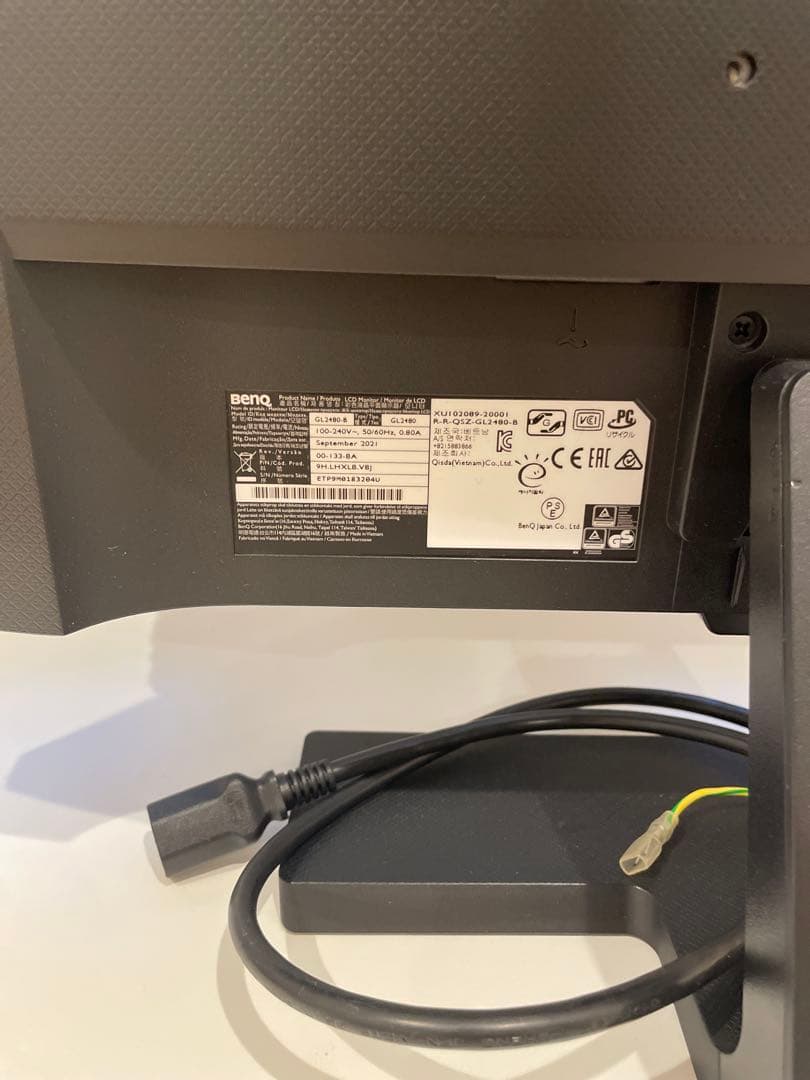 BenQ 23.8インチ モニター 本体　2点セット