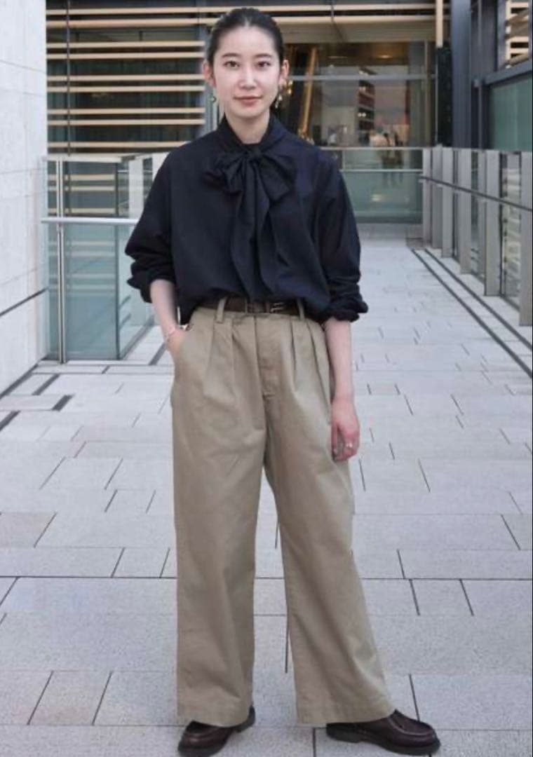 【45R】現行品✨おこめチノのシャルロットバギー