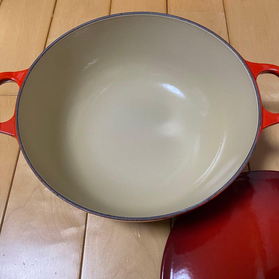 LE CREUSET チェリーレッド マルミット22cm 未使用