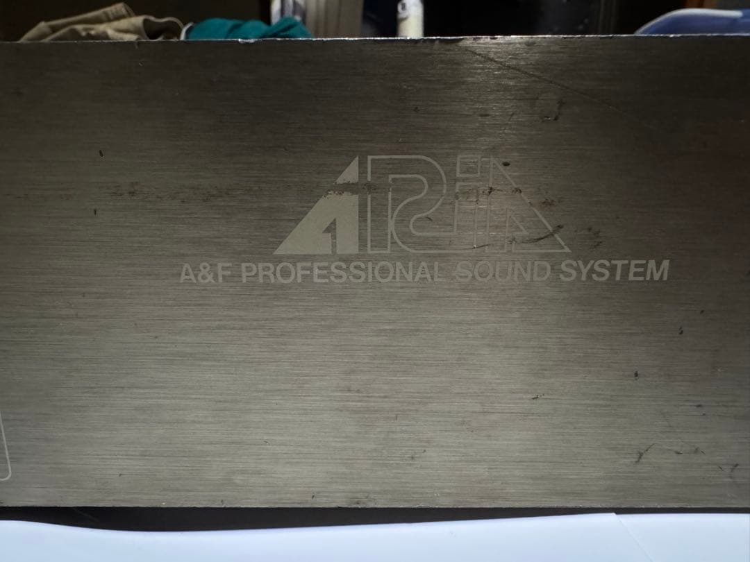 A&F PROFESSIONAL SOUND SYSTEM パワーアンプ