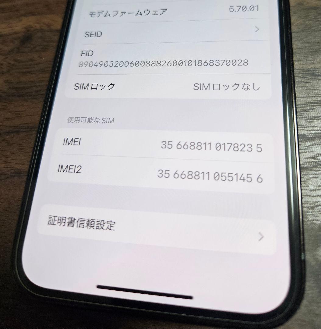 Apple iPhone 12 Pro 256GB パシフィックブルー　本体のみ