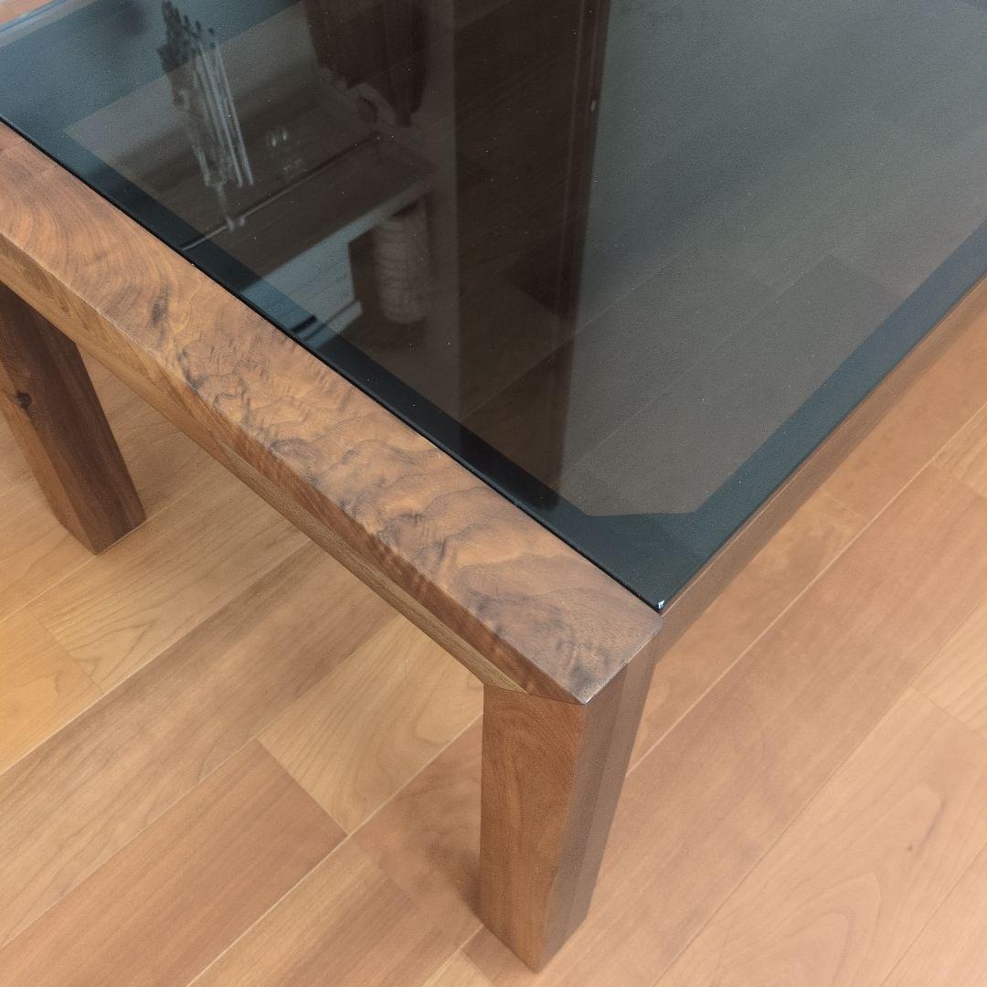 桜屋工業CHERRY LT-66-Wガラス天板　ローテーブル 定価46000円