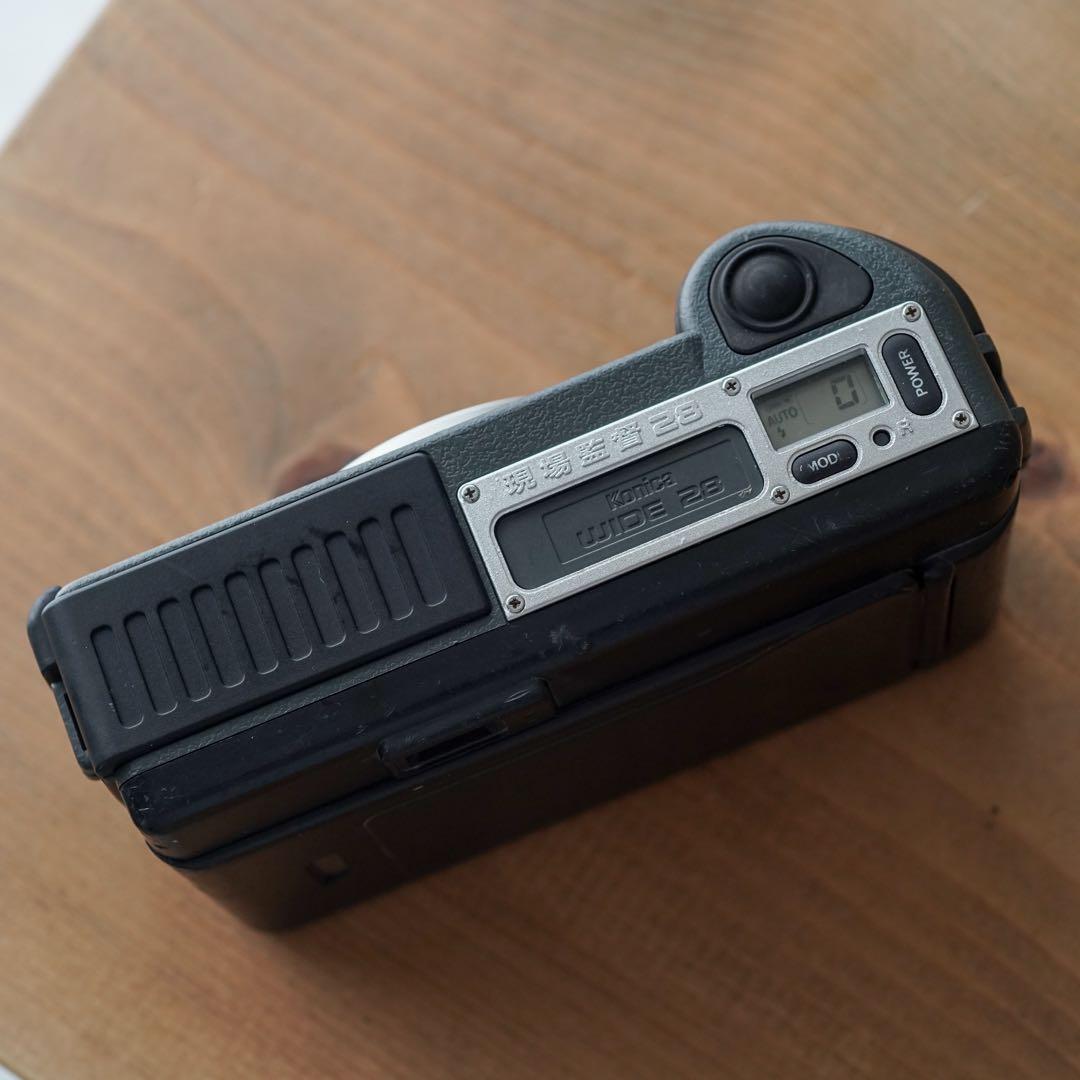 【撮影・OH済み】Konica 現場監督WIDE28コンパクトフィルムカメラ　I