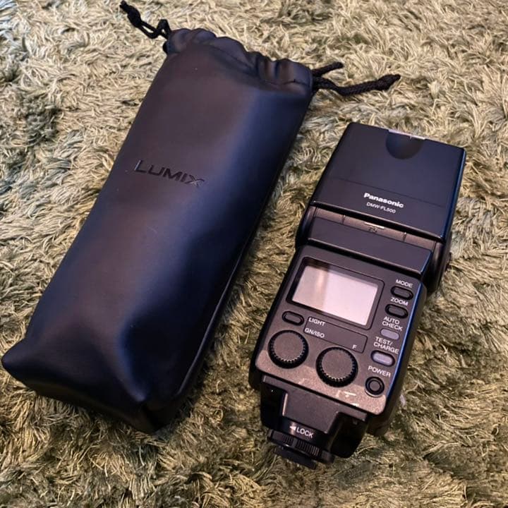 激明るいストロボ、Panasonic LUMIX DMW-FL500 格安