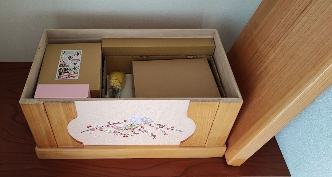 収納式ひな人形 久月 桃小町