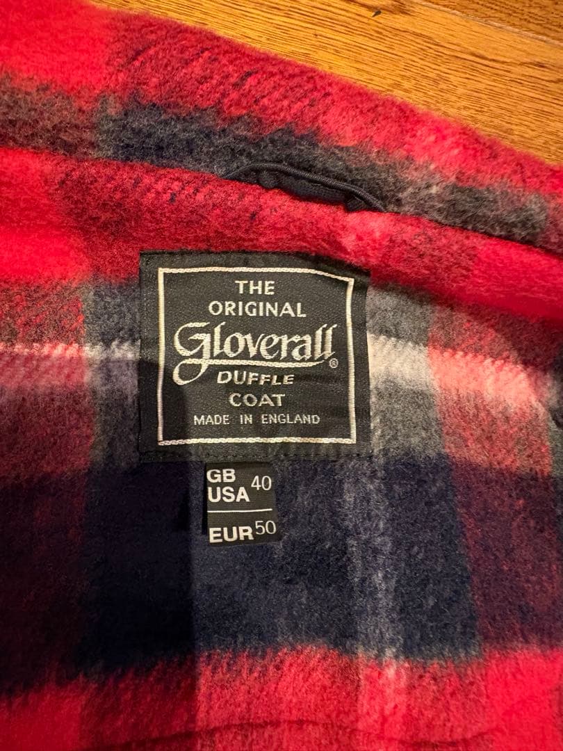 英国製 Gloverall ネイビー ダッフルコート