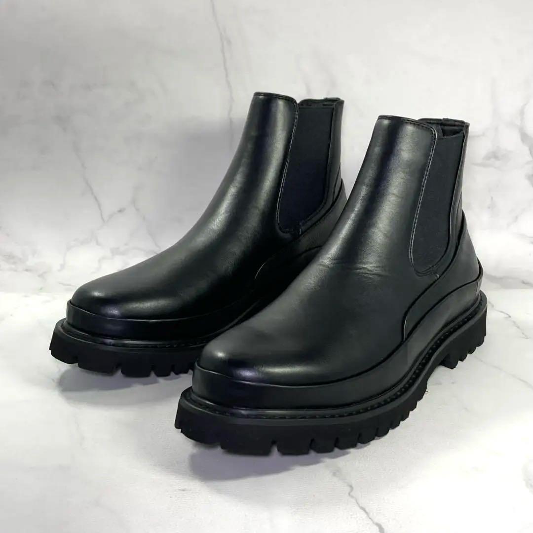 【極美品】AMUY TRYSBAY サイドゴアブーツ M（26.5〜27㎝）黒