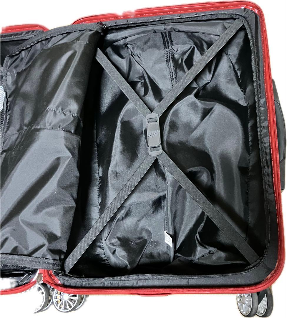TRAVELIST トラベリスト　スーツケース　60〜70L 赤 中型　2