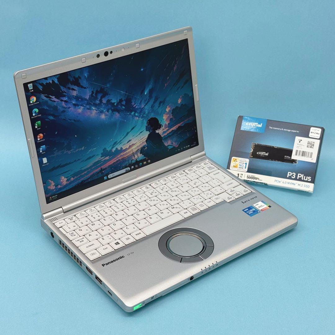 美品 726 新品1TB Let's note CF-SV1 SV1 16GB