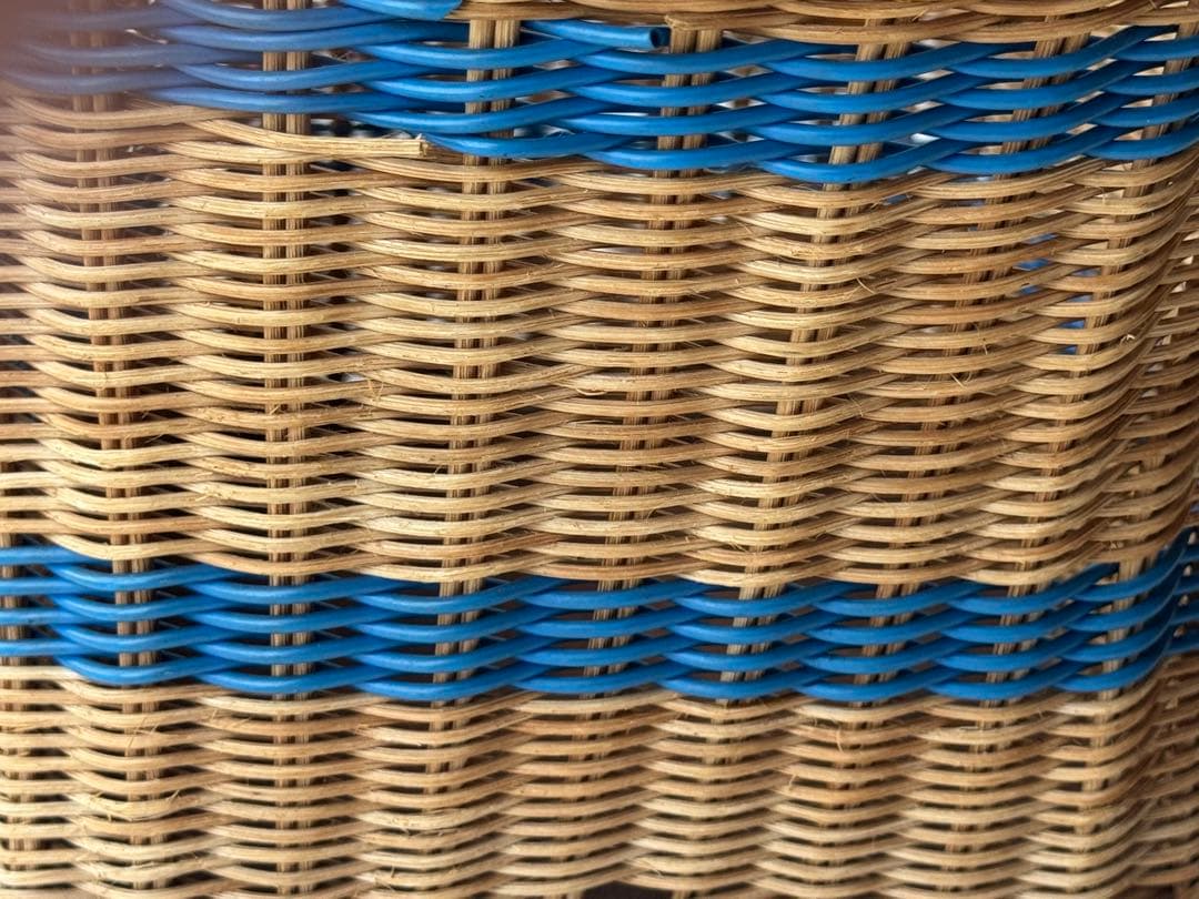 ヴィンテージ ラタンパニエ 籐かご バスケット イギリス マルシェ